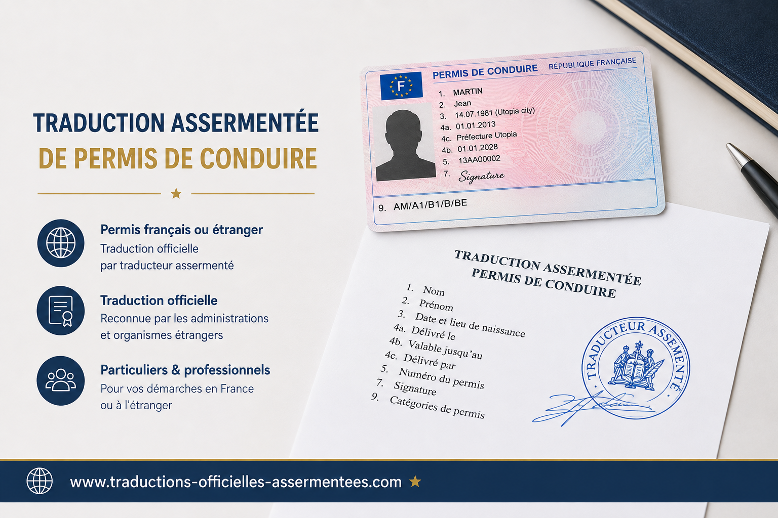 Traduction assermentée de permis de conduire : dans quels cas est-elle nécessaire ?