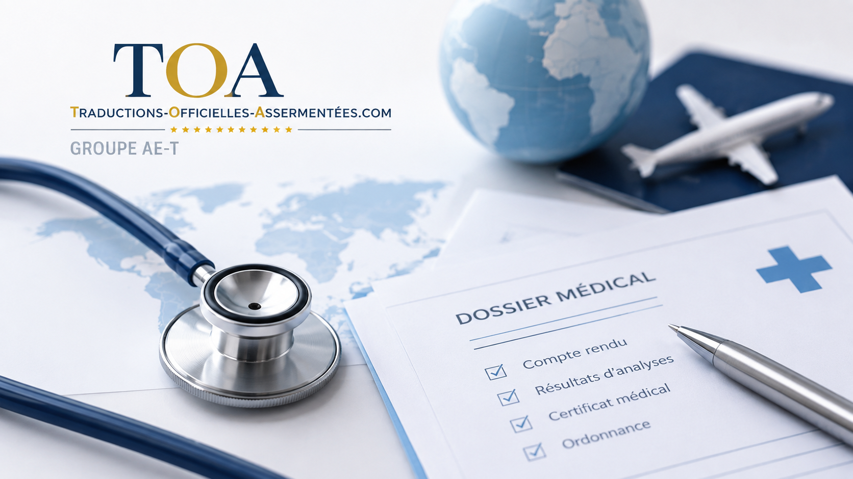 Traductions officielles de documents médicaux : démarches, exigences et cas pratiques