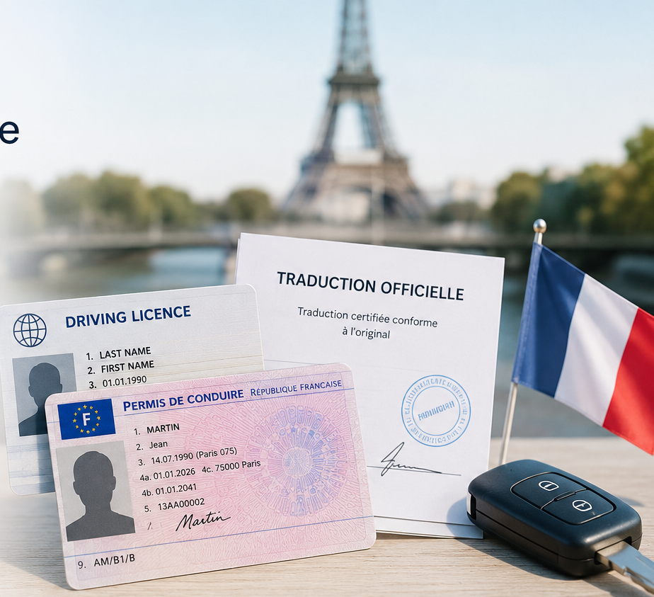 Échanger un permis de conduire étranger contre un permis français : démarches, délais et traduction officielle en 2026